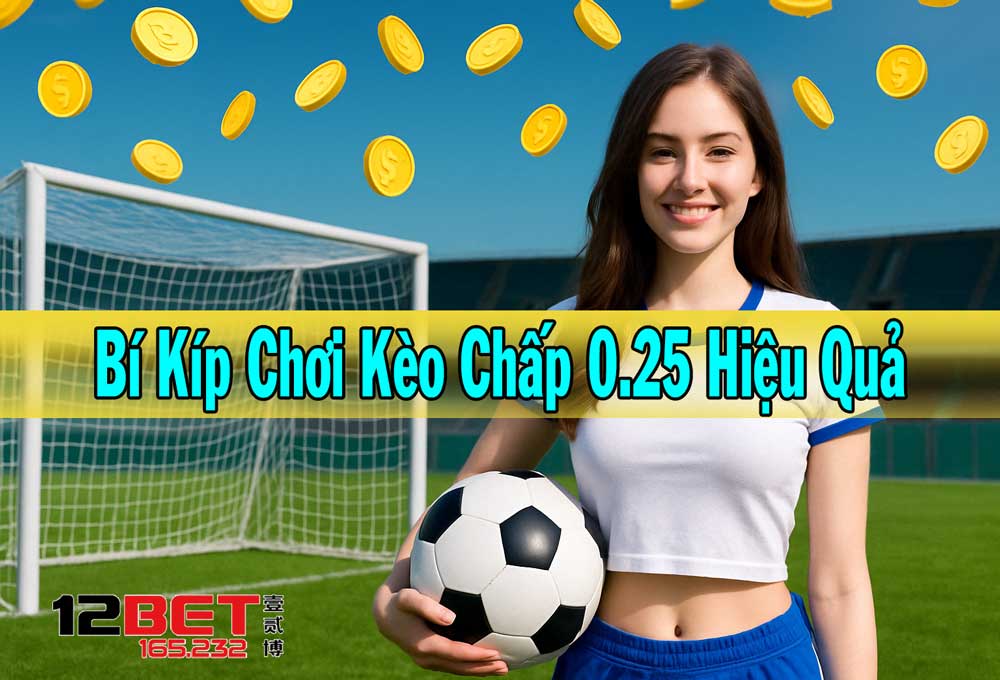 Kèo Chấp 0.25 - 12Bet 165.232 Bật Mí Kỹ Thuật Chơi Thắng Đậm 4 Bí kíp chơi kèo chấp 0.25 hiệu quả