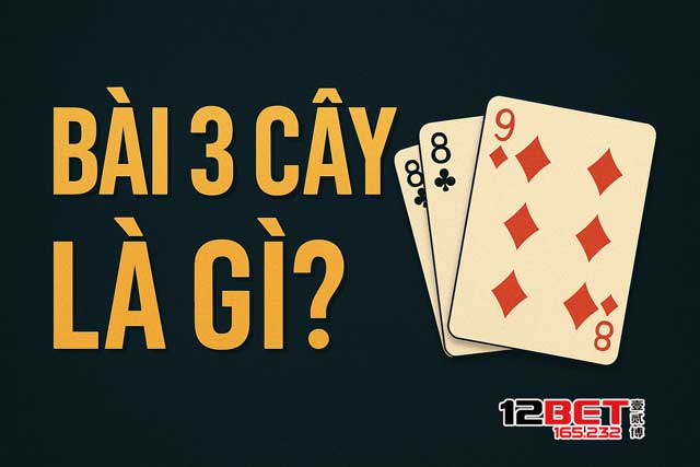 Bài 3 Cây Là Gì? Chiến Lược Thắng Đối Thủ Một Cách Dễ Dàng! 3 Bài 3 cây là gì? Luật chơi cơ bản của bài 3 cây
